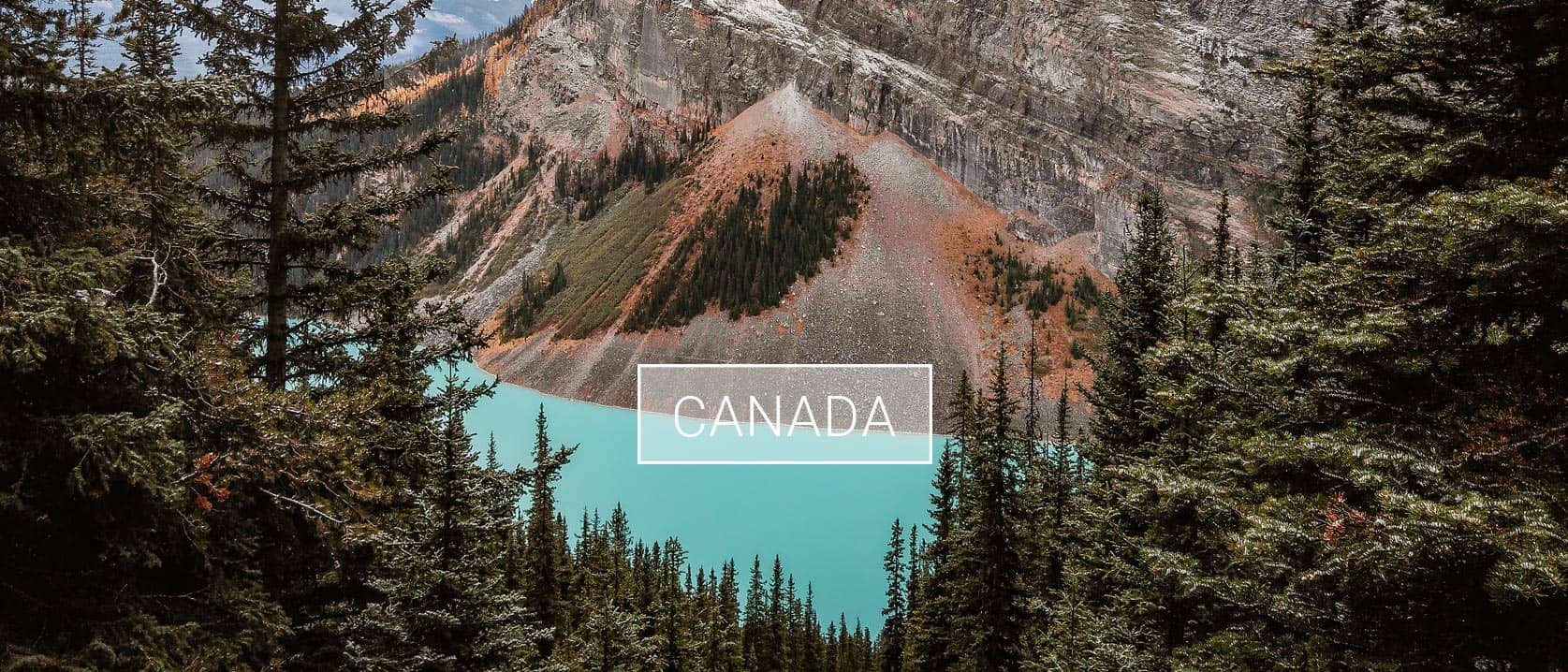 Albumheader van fotoalbum Canada