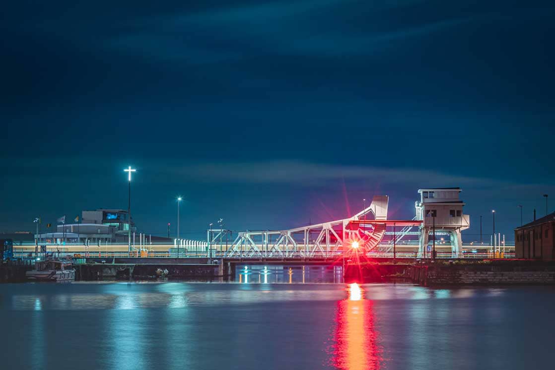 De Mexicobrug bij nacht | Stadsfotografie | Nachtfotografie