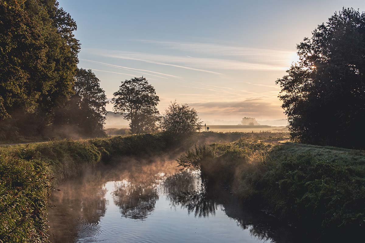 Zonsopkomst in Langdorp