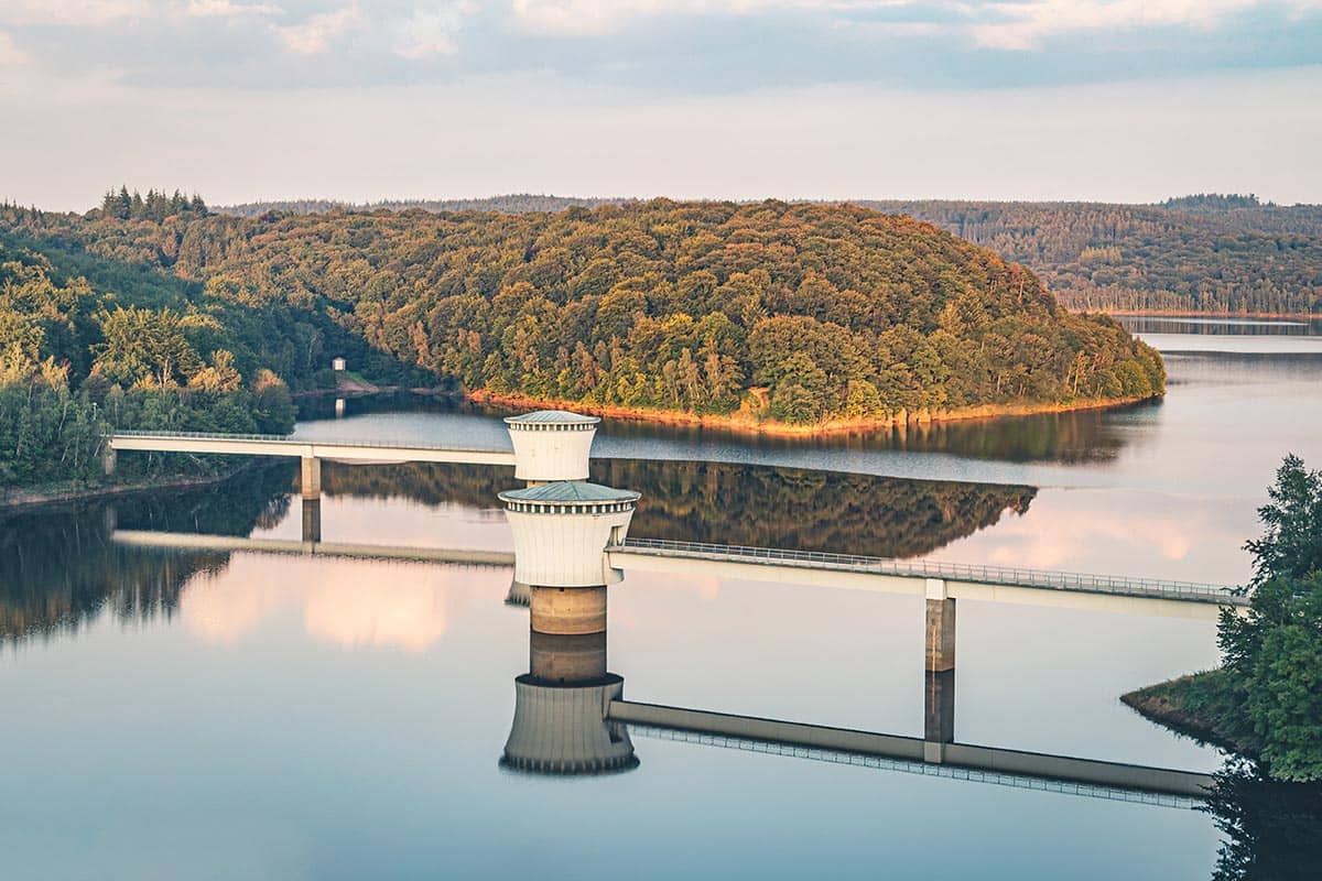 Lac de la Gileppe | Landschap