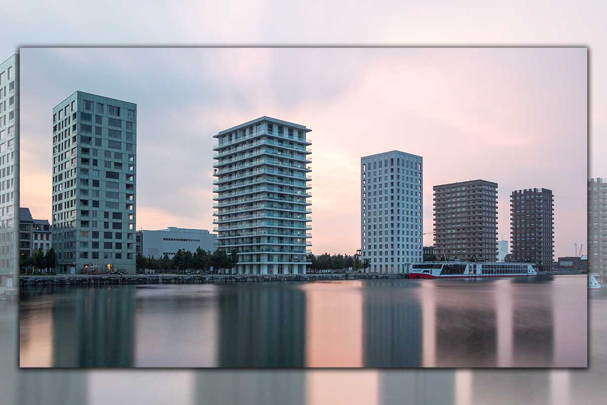 Kattendijkdok woonblokken | stadsfotografie