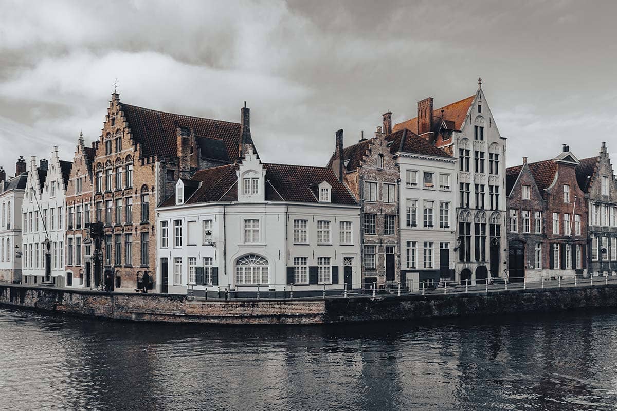 De bekende Spiegelrei in Brugge | Moody | Stadsfotografie