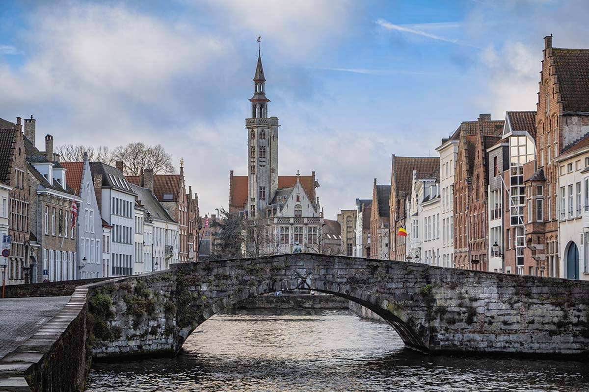 Koningsbrug, Brugge in kleur