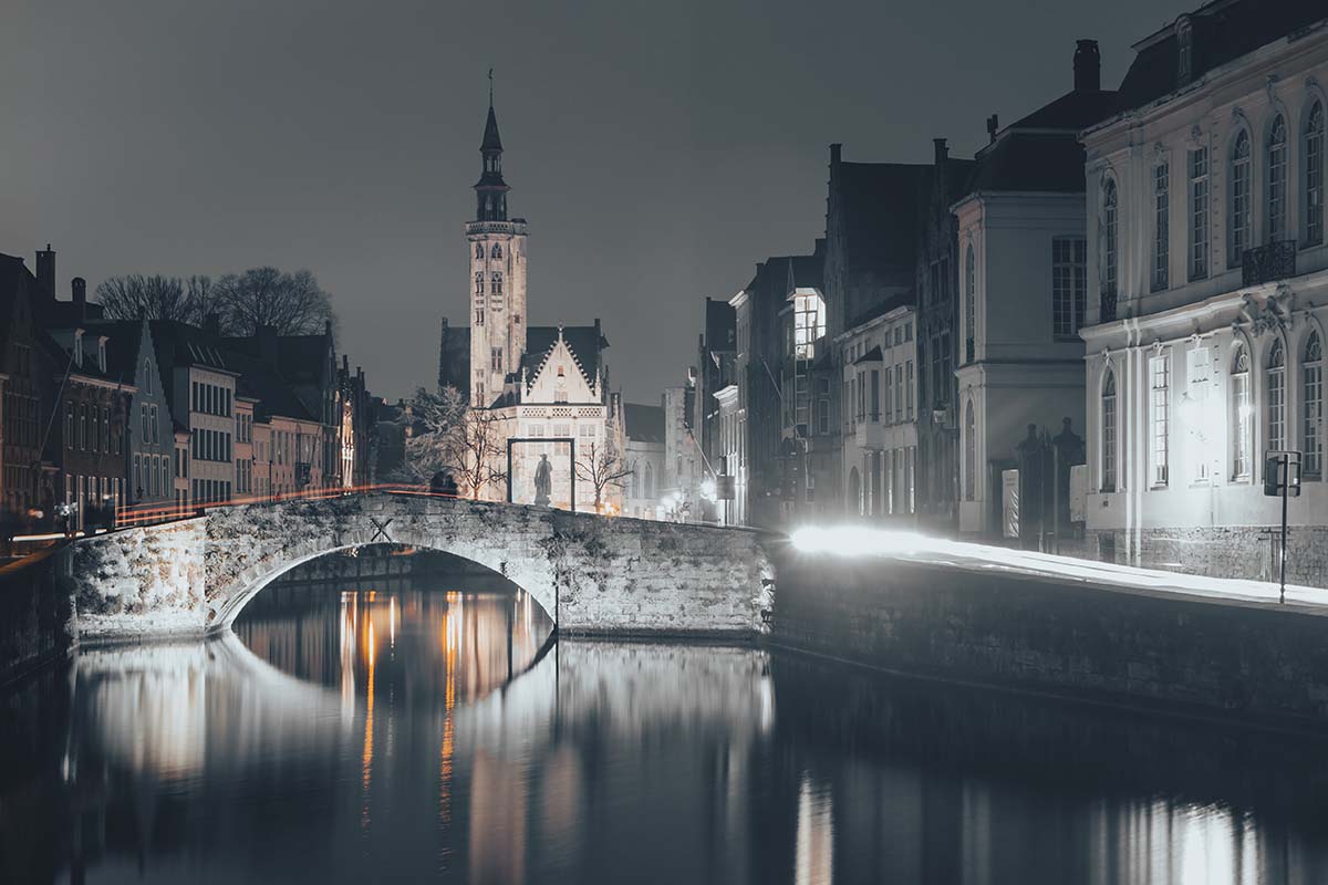 Wintergloed Brugge - Koningsbrug & Poortersloge II