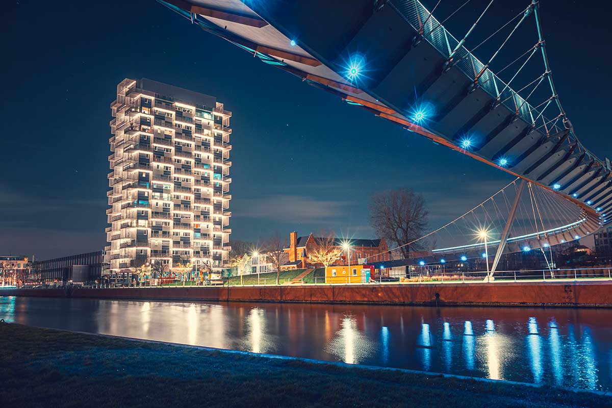 Leading Lines - Collegebrug Kortrijk