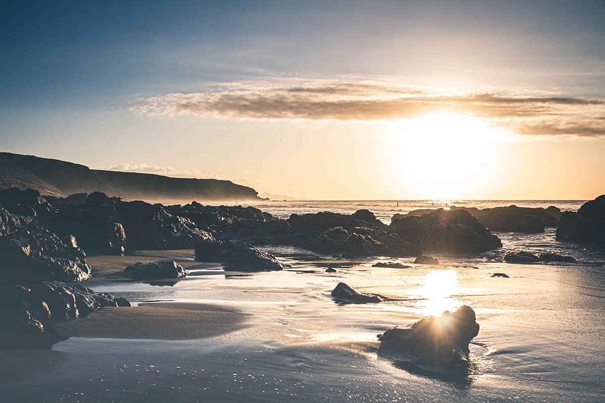 Zonsondergang bij La Pared I | Landschap | Reisfotografie