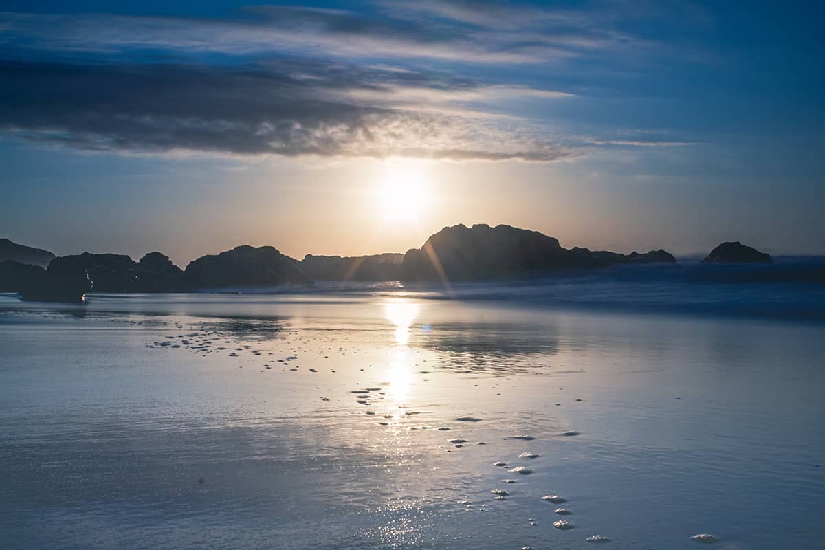 Zonsondergang bij La Pared II | Landschap | Reisfotografie