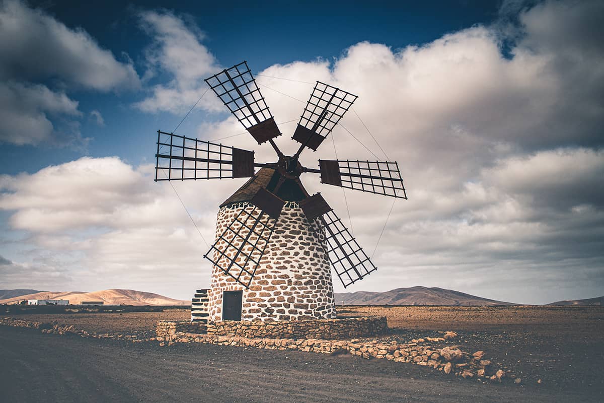 Windmolen van Tefía, Fuerteventura | Reisfotografie | Landschapsfotografie