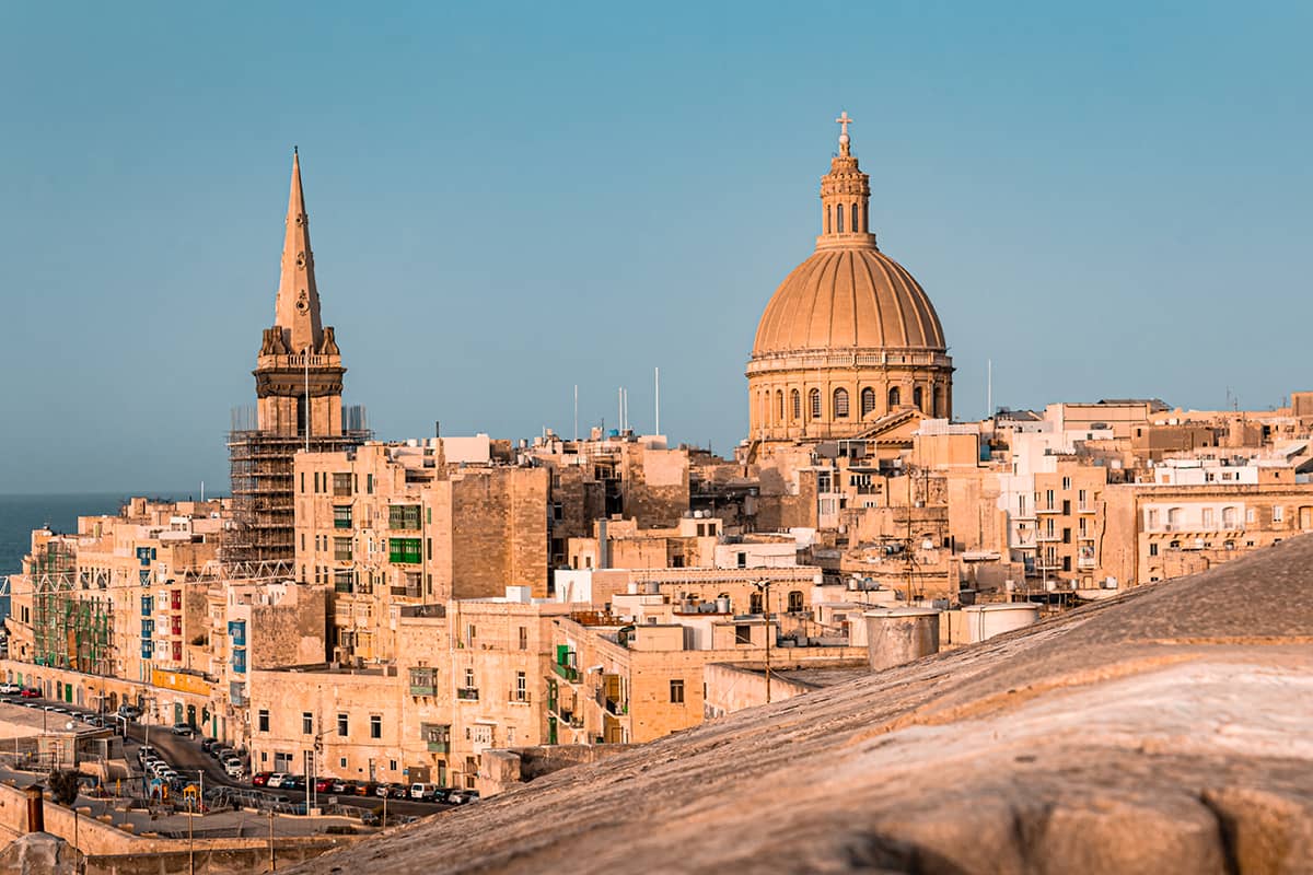 Valletta skyline | Stadsfotografie | Reisfotografie