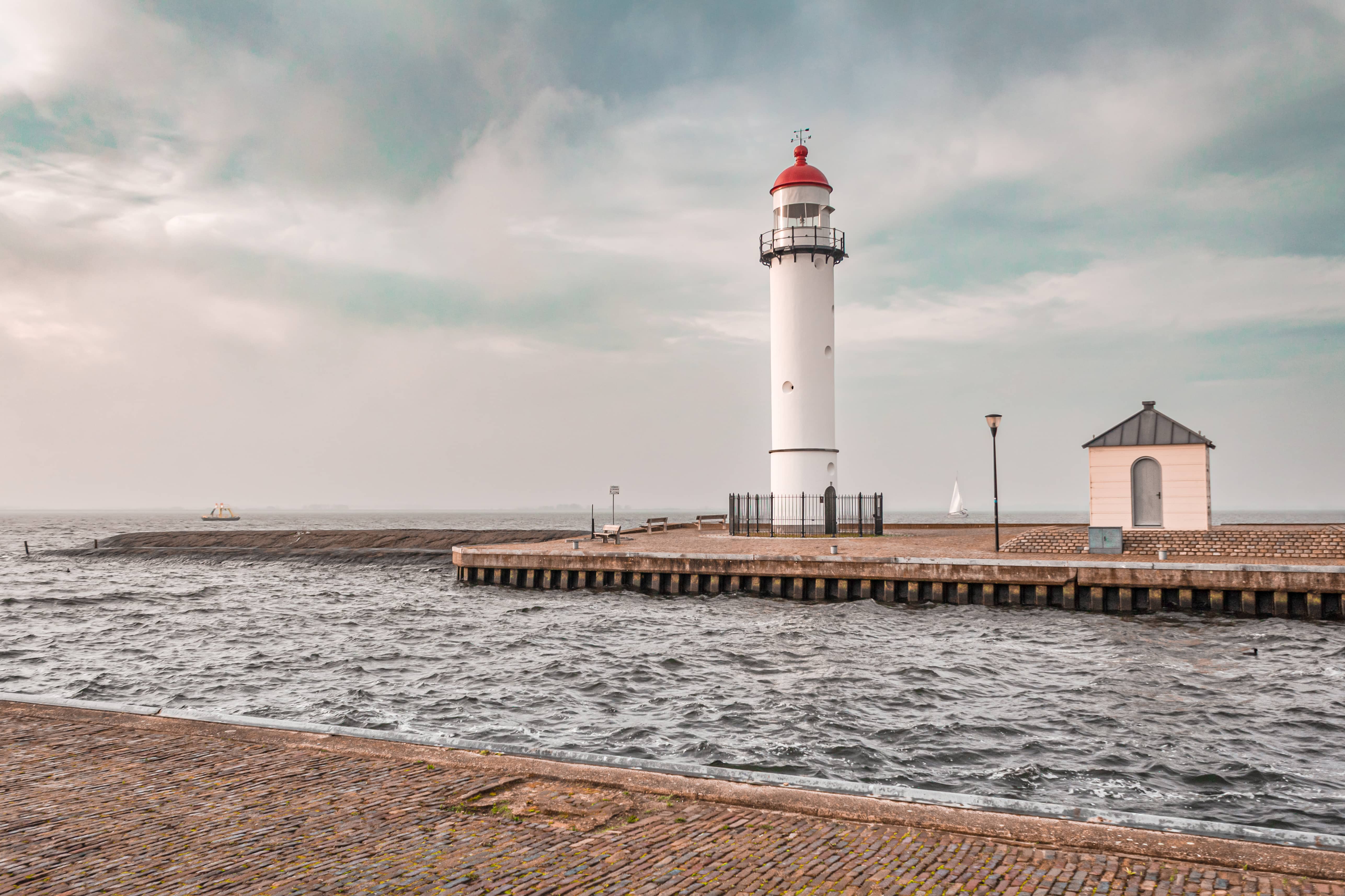 Vuurtoren Hellevoetsluis III | Landschap