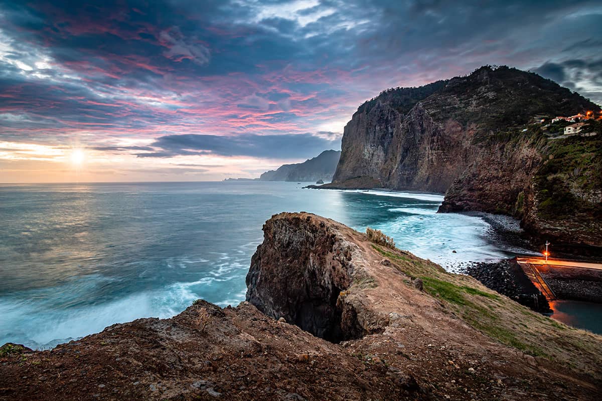 Zonsopkomst bij Miradouro do Guindaste | Madeira | Landschap