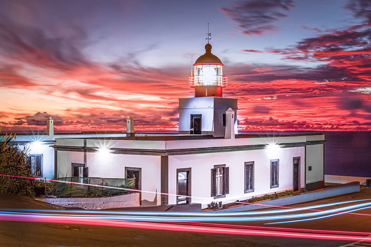 Ponta do Pargo Lighttrails I | Madeira | Zonsondergang